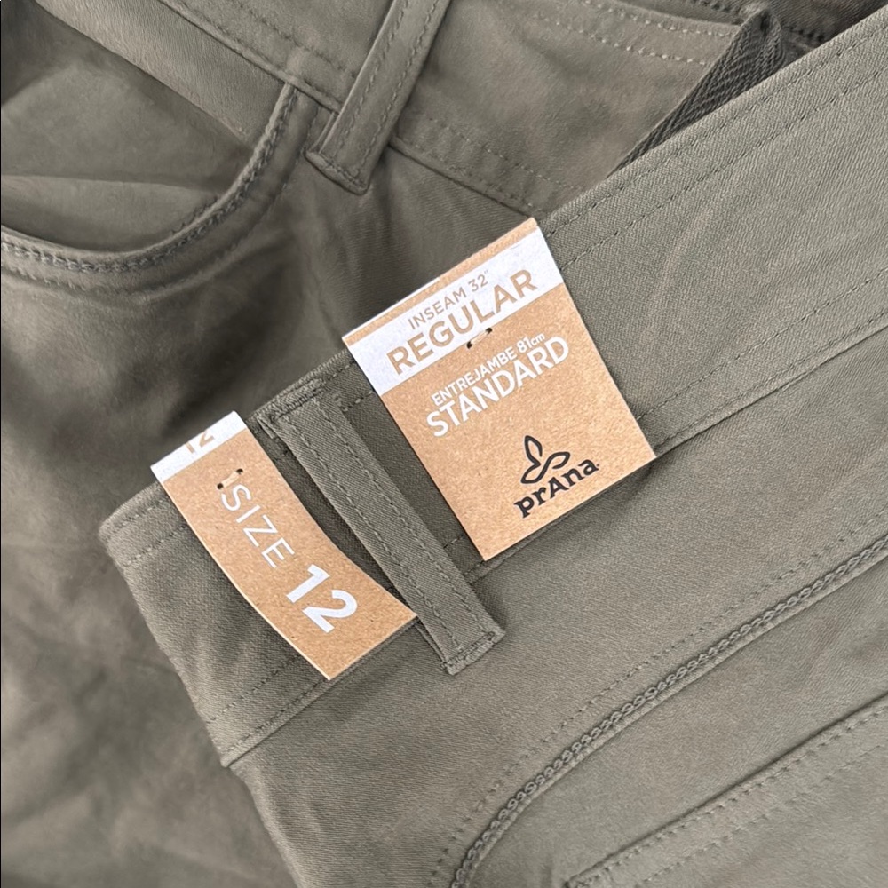 Prana Halle Green Comfortable Everyday Wear - Picture 3 of 4